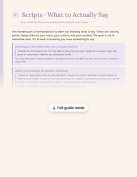 The Exhausted Nurse's Recovery Guide